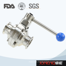 Stainless Steel Food Grade Manual Butterfly Type Ball Valve (JN-BLV2009)